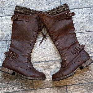 elettra corset boots